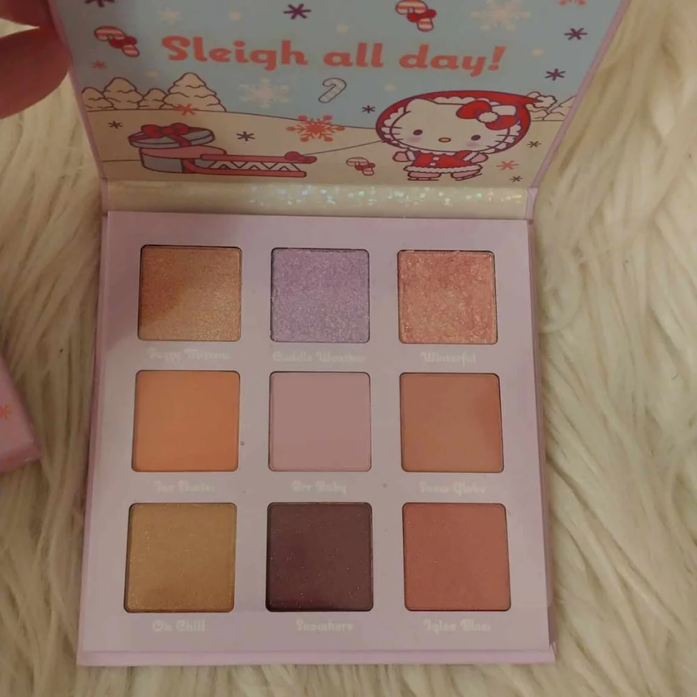 💖FIRM! NWT COLOURPOP X HELLO KITTY AND FRIENDS SNOW MUCH FUN EYESHADOW PALETTE
